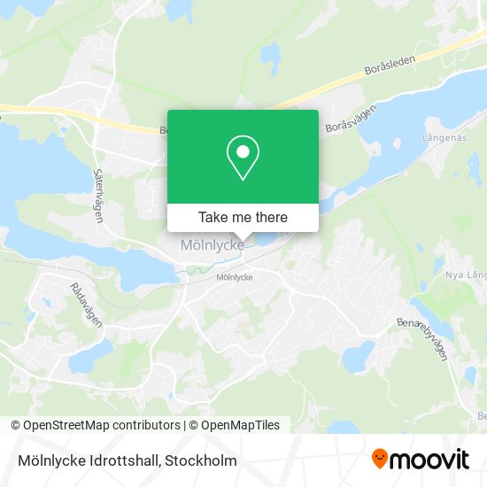Mölnlycke Idrottshall map