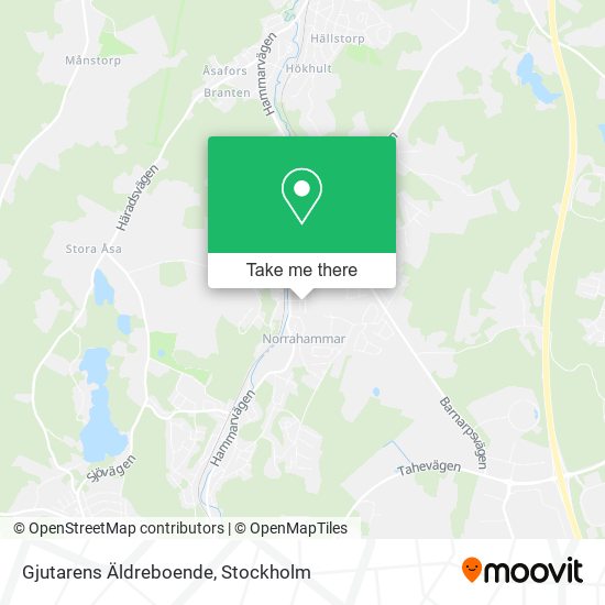 Gjutarens Äldreboende map
