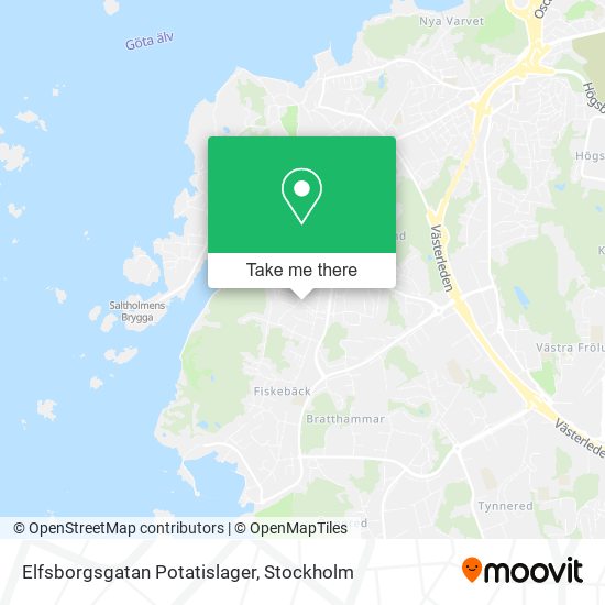 Elfsborgsgatan Potatislager map