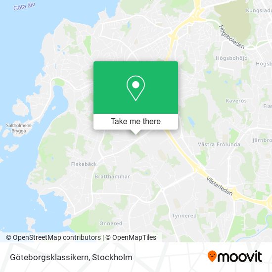 Göteborgsklassikern map