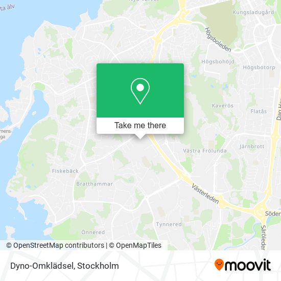 Dyno-Omklädsel map