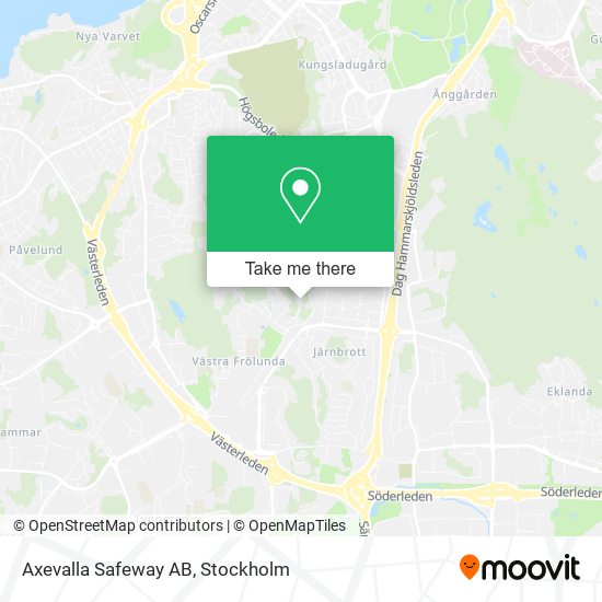 Axevalla Safeway AB map