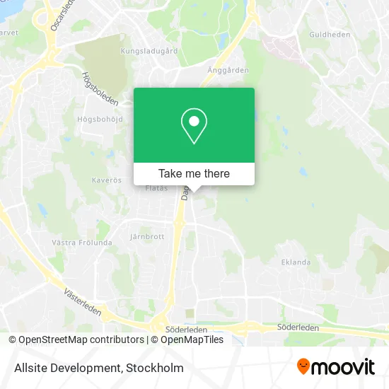 Allsite Development map