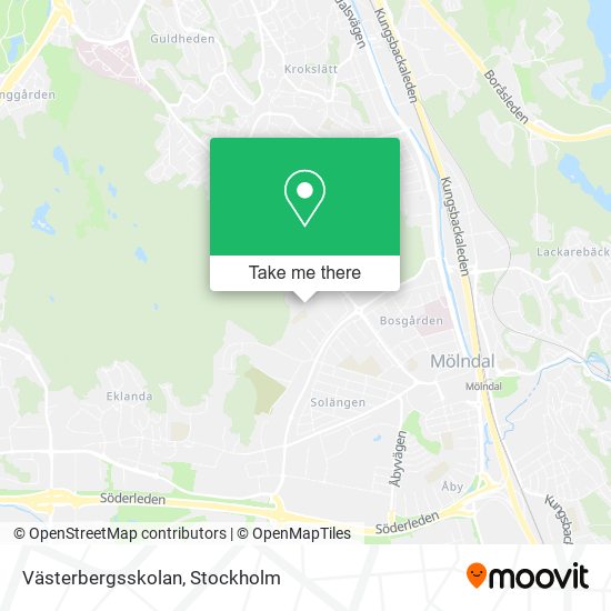 Västerbergsskolan map