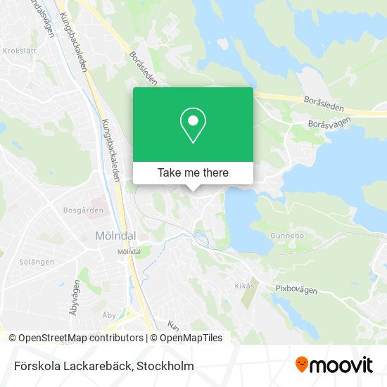 Förskola Lackarebäck map