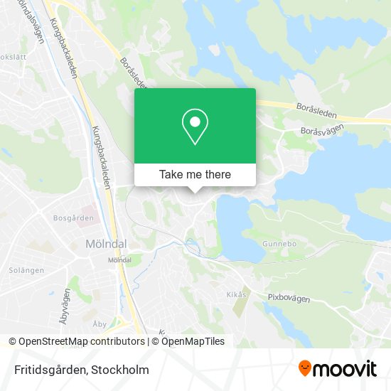 Fritidsgården map