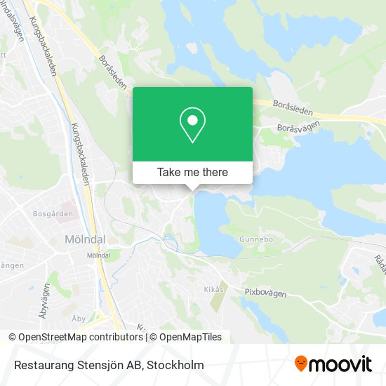 Restaurang Stensjön AB map