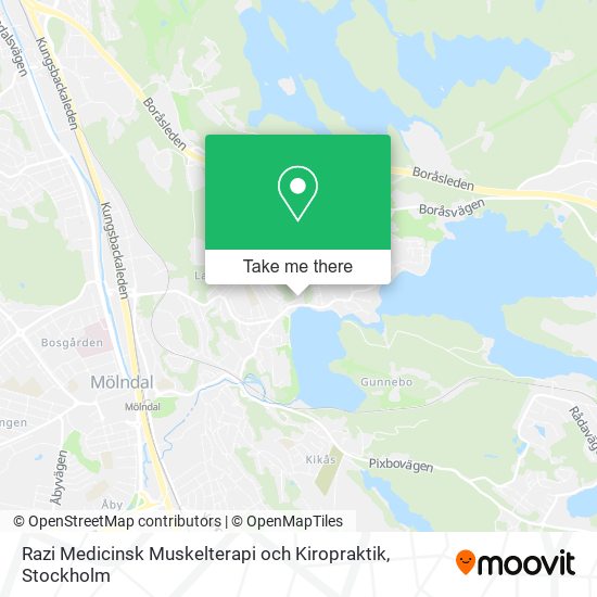 Razi Medicinsk Muskelterapi och Kiropraktik map