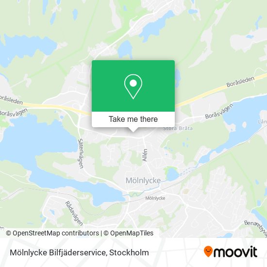 Mölnlycke Bilfjäderservice map