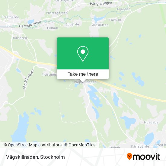 Vägskillnaden map