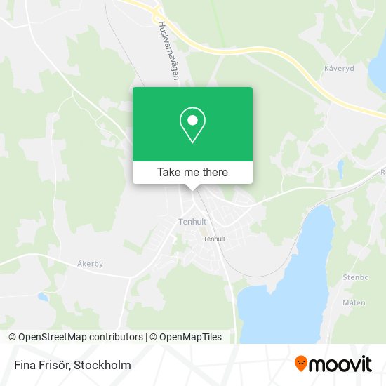 Fina Frisör map