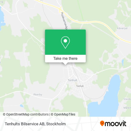Tenhults Bilservice AB map