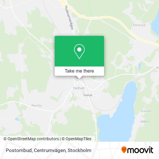 Postombud, Centrumvägen map