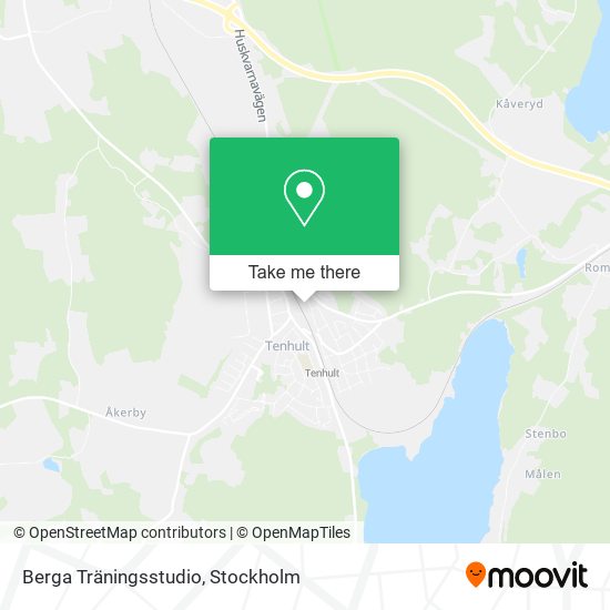 Berga Träningsstudio map