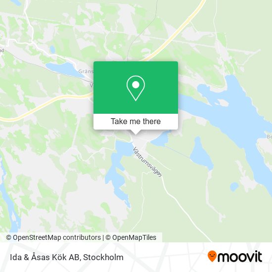 Ida & Åsas Kök AB map