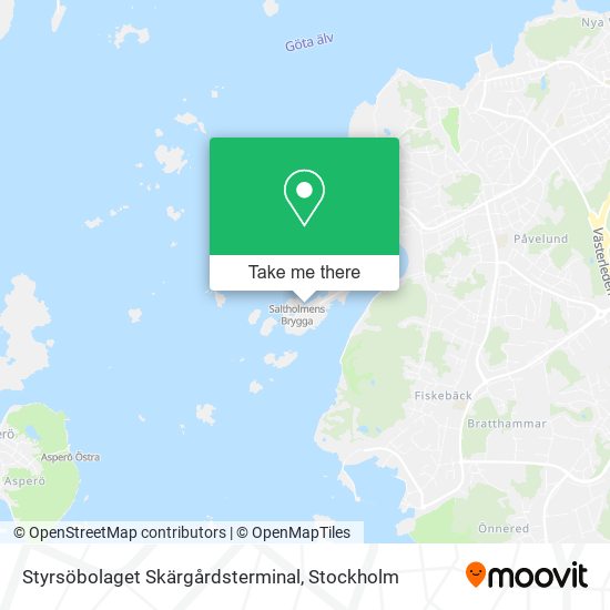 Styrsöbolaget Skärgårdsterminal map