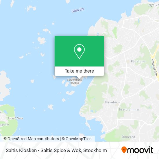 Saltis Kiosken - Saltis Spice & Wok map