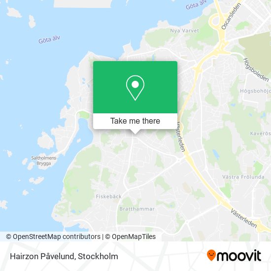 Hairzon Påvelund map