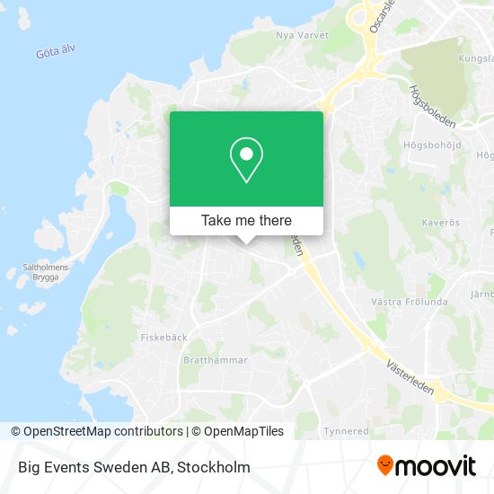 Big Events Sweden AB map