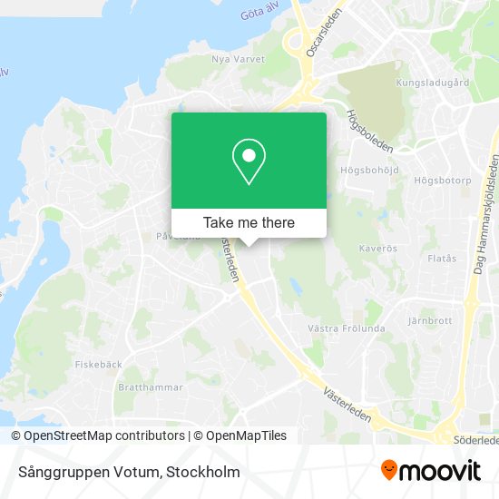 Sånggruppen Votum map