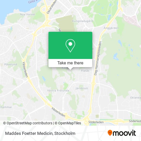 Maddes Foetter Medicin map