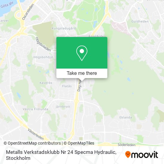 Metalls Verkstadsklubb Nr 24 Specma Hydraulic map