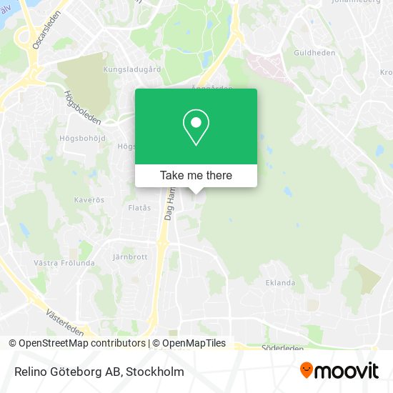 Relino Göteborg AB map