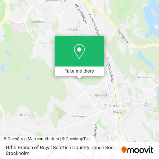 Gthb Branch of Royal Scottish Country Dance Soc map