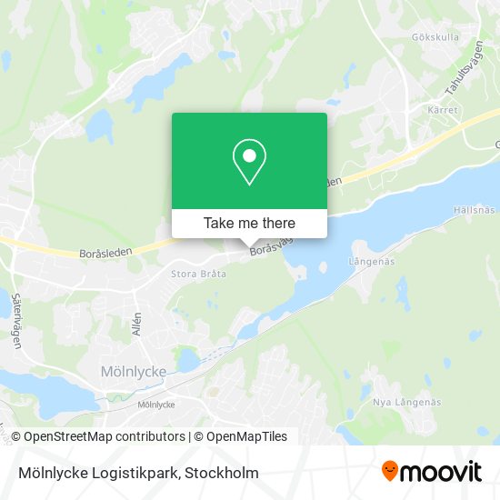 Mölnlycke Logistikpark map