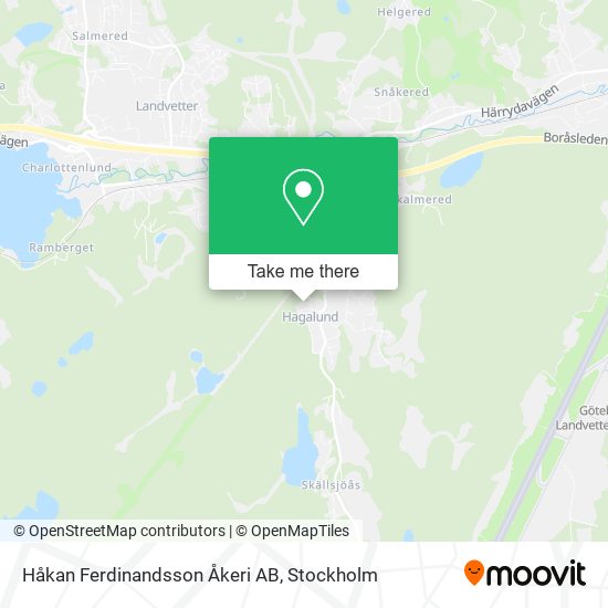 Håkan Ferdinandsson Åkeri AB map