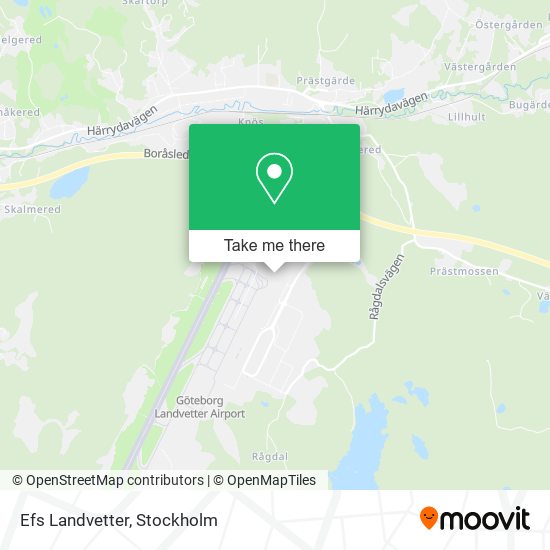 Efs Landvetter map