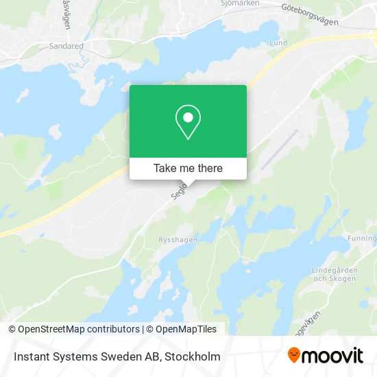 Instant Systems Sweden AB map