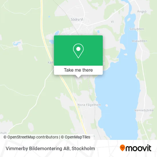 Vimmerby Bildemontering AB map