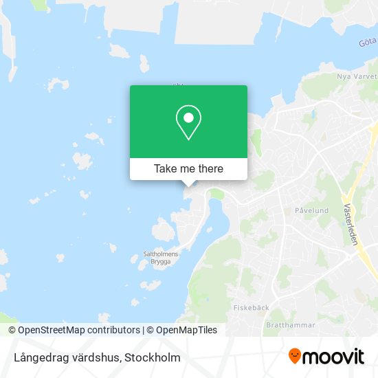 Långedrag värdshus map