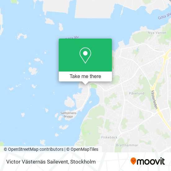 Victor Västernäs Sailevent map