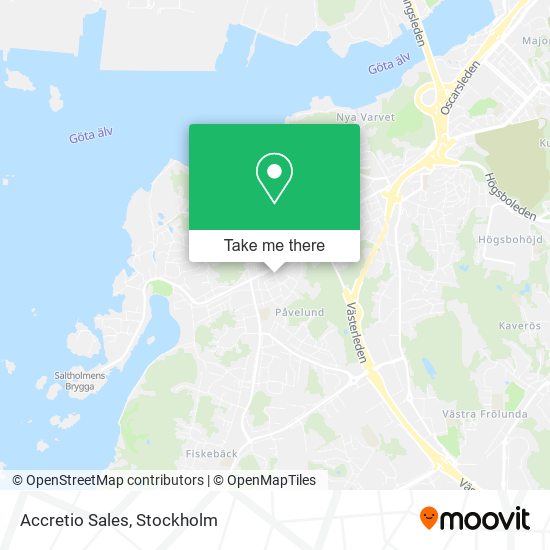 Accretio Sales map