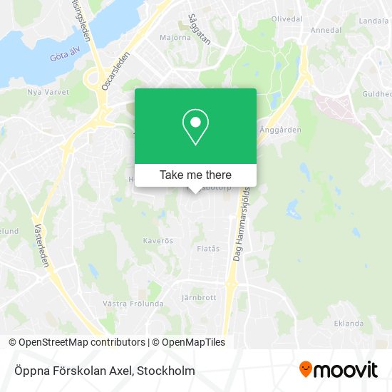 Öppna Förskolan Axel map