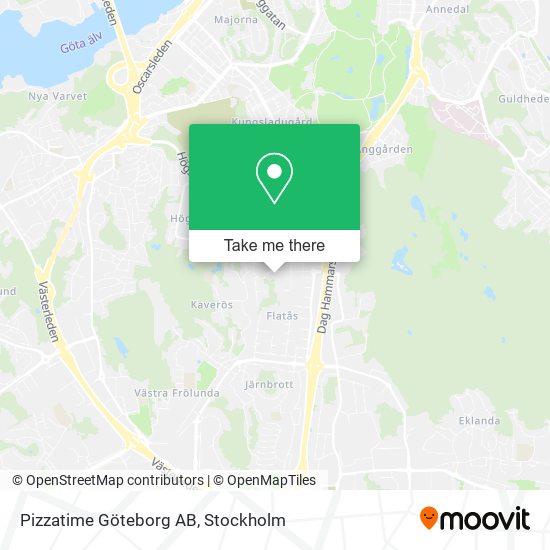 Pizzatime Göteborg AB map