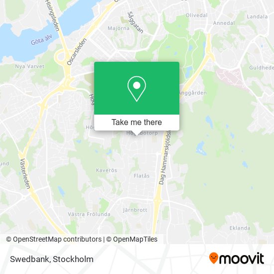 Swedbank map