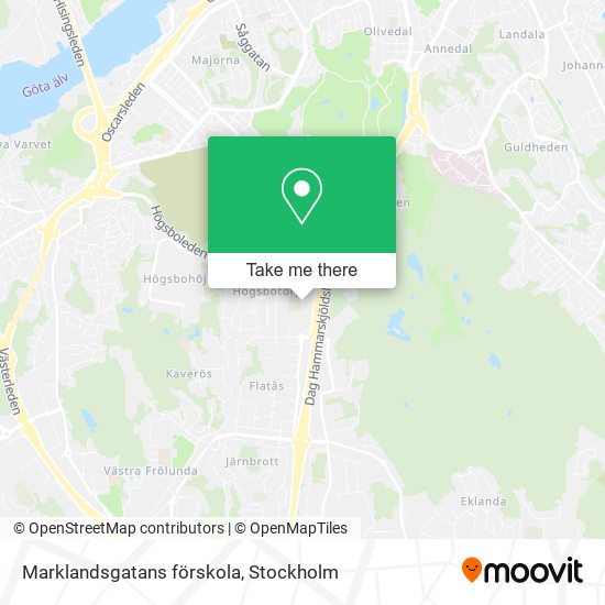 Marklandsgatans förskola map