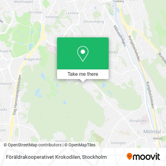 Föräldrakooperativet Krokodilen map