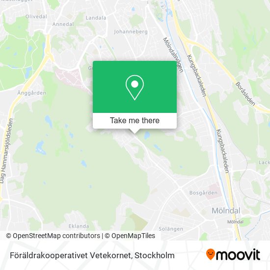 Föräldrakooperativet Vetekornet map