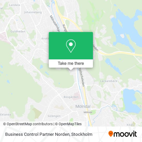 Business Control Partner Norden map