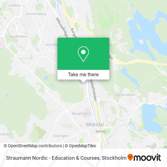 Straumann Nordic - Education & Courses map