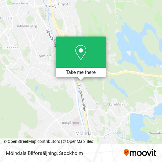 Mölndals Bilförsäljning map