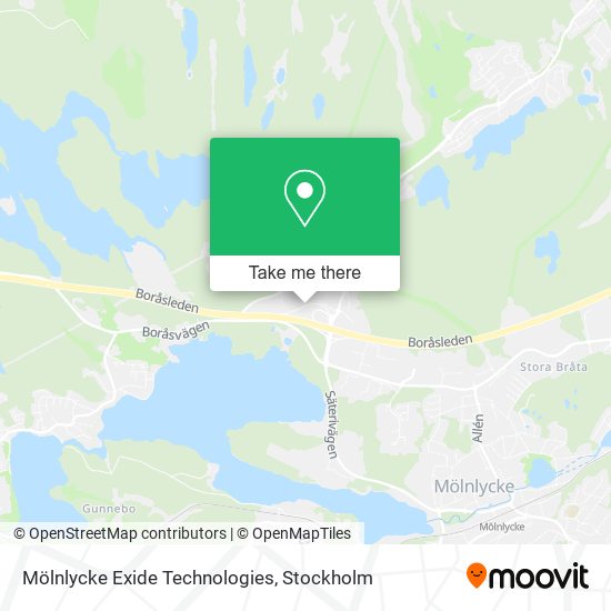 Mölnlycke Exide Technologies map