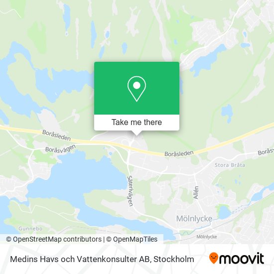 Medins Havs och Vattenkonsulter AB map