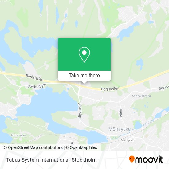 Tubus System International map