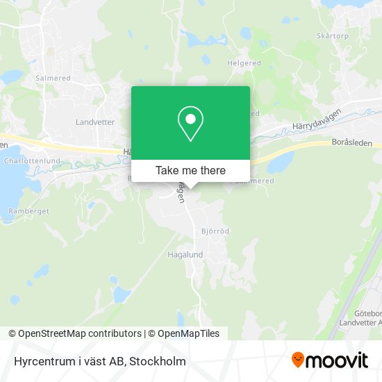 Hyrcentrum i väst AB map