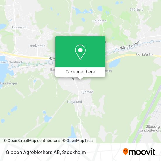 Gibbon Agrobiothers AB map